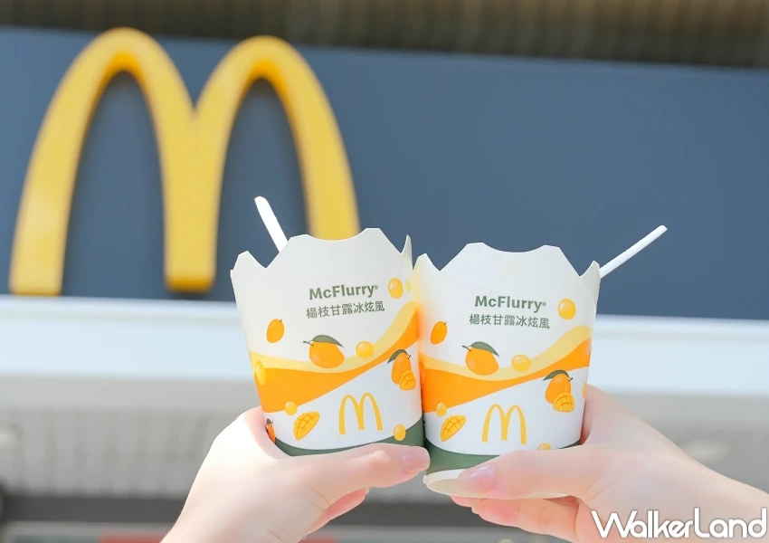 麥當勞買一送一！麥當勞薯條買一送一，楊枝甘露冰炫風買一送一快閃7天。