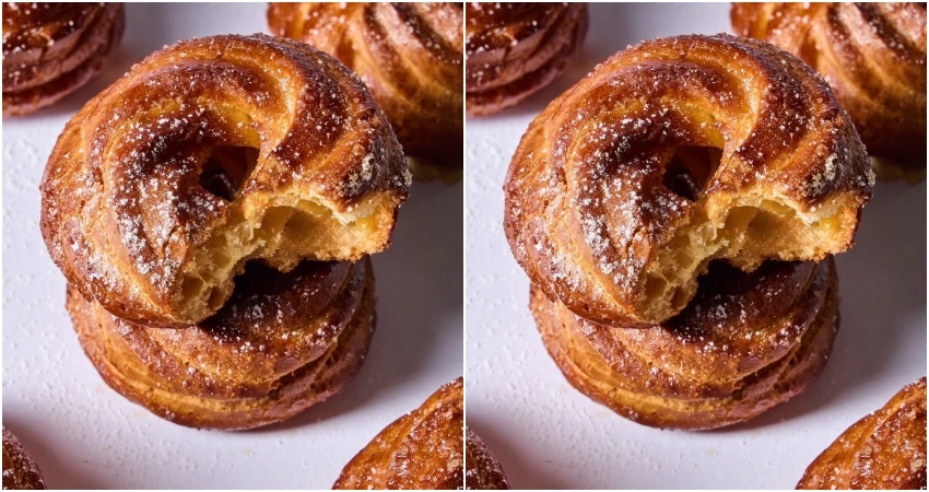 泡芙版甜甜圈！中山站新甜點BUTTER FOUR岢露圈8/7登場，中山站甜甜圈搶先吃。