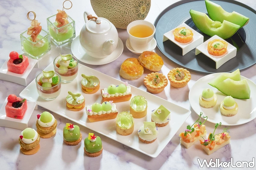 JR東日本大飯店台北「山形縣庄內產哈密瓜下午茶」！品嚐超越15度的甜蜜，體驗貴族級的奢華夏日風情。