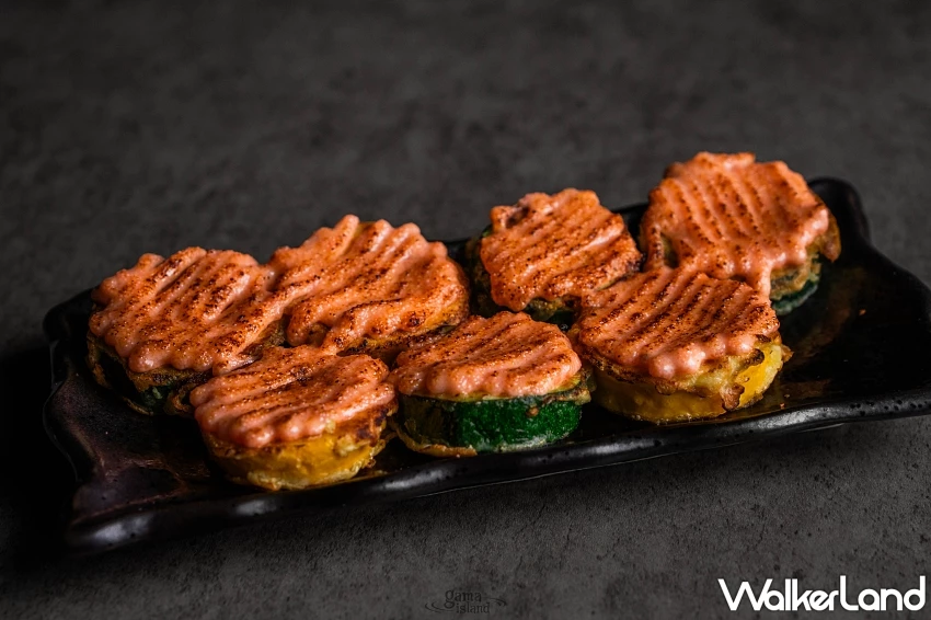 居酒屋神級美味竟能在家神還原！普橘島私廚教你如何用明太子醬讓櫛瓜華麗變身成完美下酒菜。