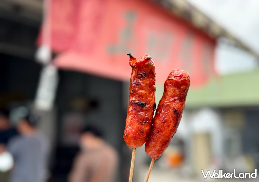 宜蘭碳烤香腸霸主!玉田碳烤香腸 礁溪必吃小吃,刷上自製辣醬超讚。 宜蘭碳烤香腸霸主!玉田碳烤香腸 礁溪必吃小吃,刷上自製辣醬超讚。