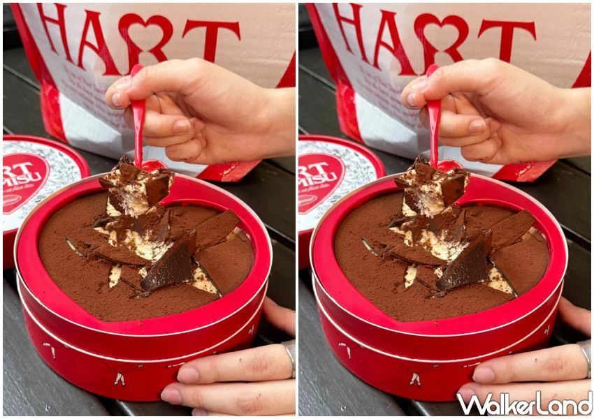 韓國愛心敲敲提拉米蘇來了！HART TIRAMISU台北口味 價錢一次看。