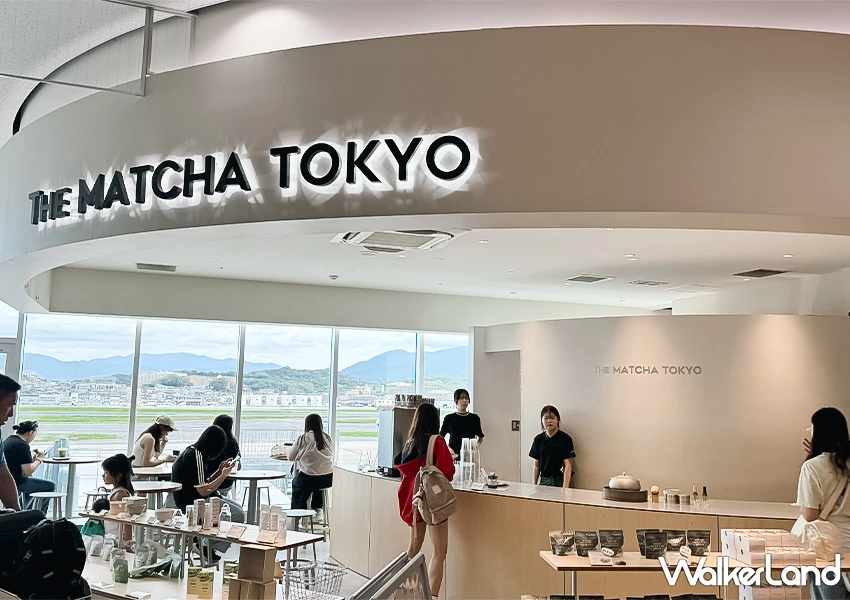 福岡機場美食必買！THE MATCHA TOKYO 抹茶拿鐵Threads爆紅，在登機口來最後一杯。