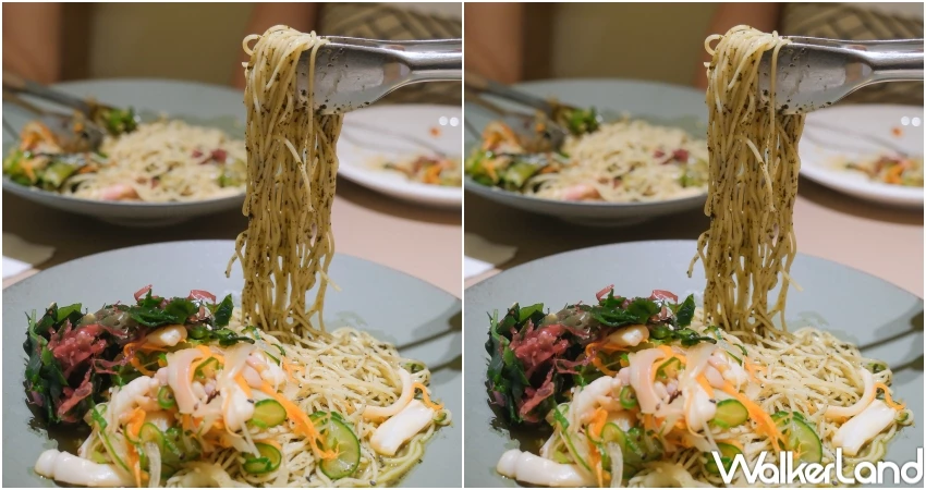 黑白大廚素食生魚片！嵩sung聯名林熙元主廚6大料理，魷魚泡菜冷麵必吃。