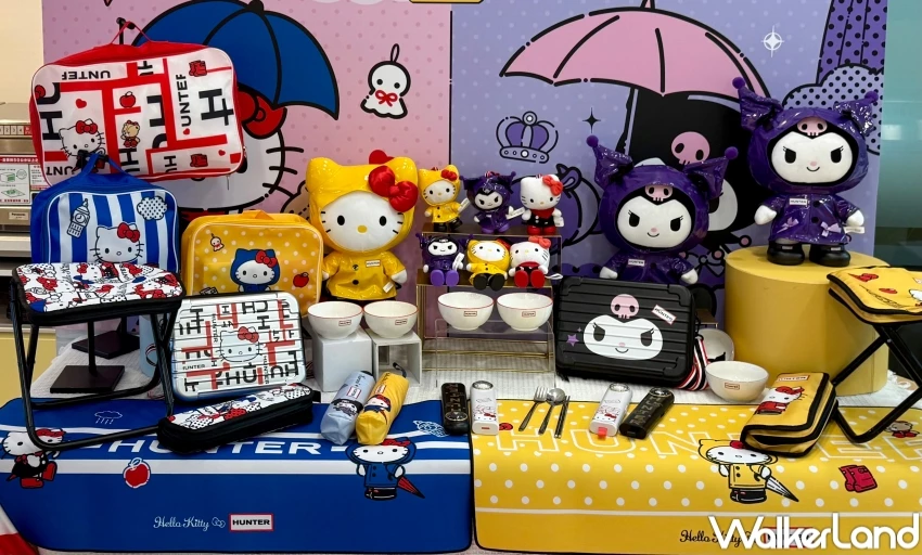 Kitty控搶預購！7-11三麗鷗Kitty集點小物11款，Kitty雨衣公仔折疊傘買爆。
