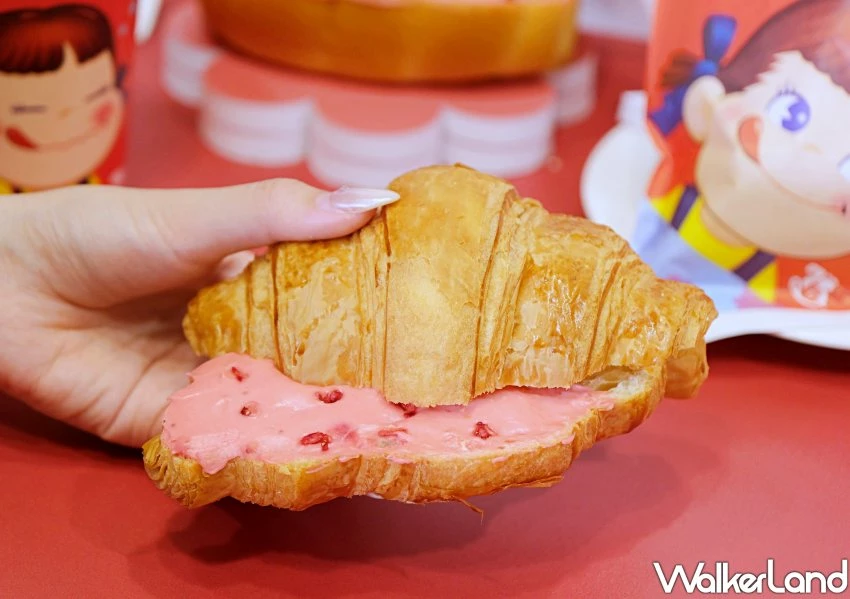 拉亞草莓乳酪貝果來了！拉亞×PEKO聯名7款草莓煉乳新品，早餐衝拉亞。