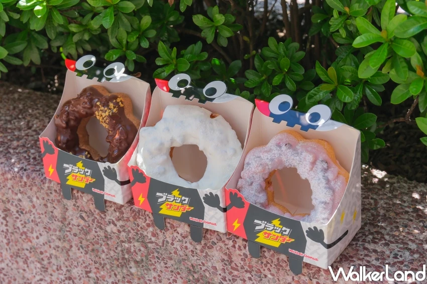 雷神巧克力甜甜圈！Mister Donut聯名雷神巧克力，萬聖節買5送1吃甜甜圈。