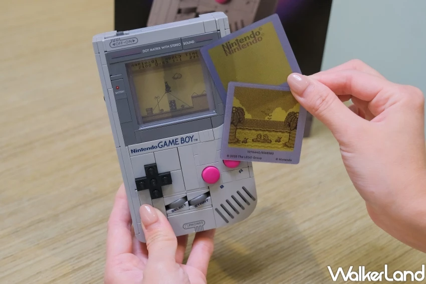 樂高Game Boy神還原！任天堂Game Boy神還原，薩爾達傳說 超級瑪利歐卡帶必收藏。