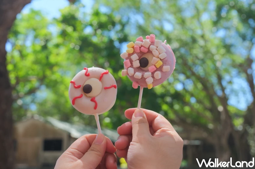 雷神巧克力甜甜圈！Mister Donut聯名雷神巧克力，萬聖節買5送1吃甜甜圈。
