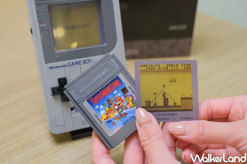 樂高Game Boy神還原！任天堂Game Boy神還原，薩爾達傳說 超級瑪利歐卡帶必收藏。