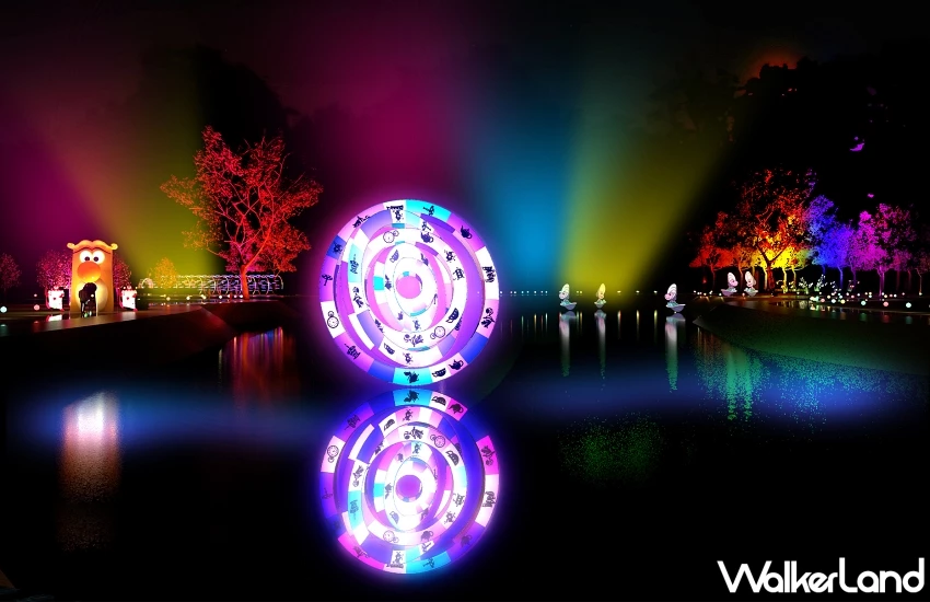 2025嘉義市光織影舞攜手迪士尼「愛麗絲夢遊仙境」！打造9米高巨型愛麗絲 30米沉浸式隧道。