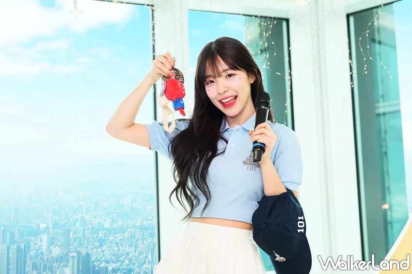 李多慧一日店長首登台北101觀景台！台北101限定禮包與盲盒公仔、Skyline460雲端必拍打卡景點曝光。