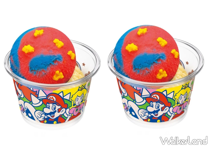 超級瑪利歐冰淇淋又來！31冰淇淋限定「？磚塊聖代」吃完直接帶走。