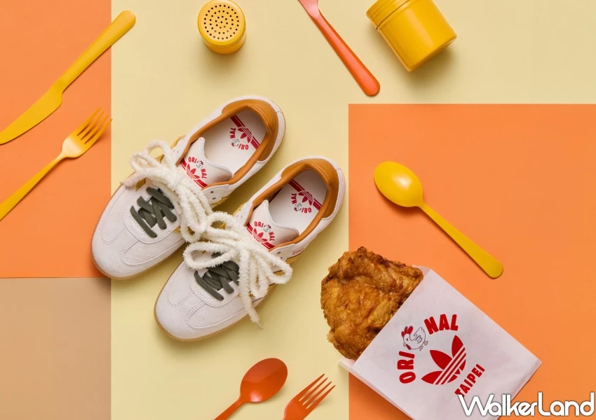 炸雞控必備單品！adidas ORI雞NAL雞排系列大玩諧音梗，買就送頂呱呱雞排。