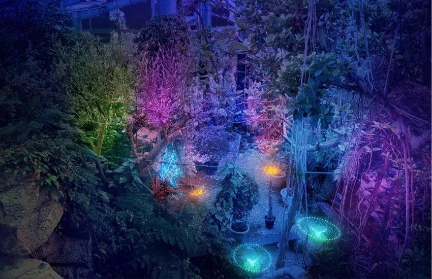 日本首座可住宿的體驗型植物園，茨城縣植物園11月變身「林音植物度假村」，豪華露營和溫浴設施一次滿足。