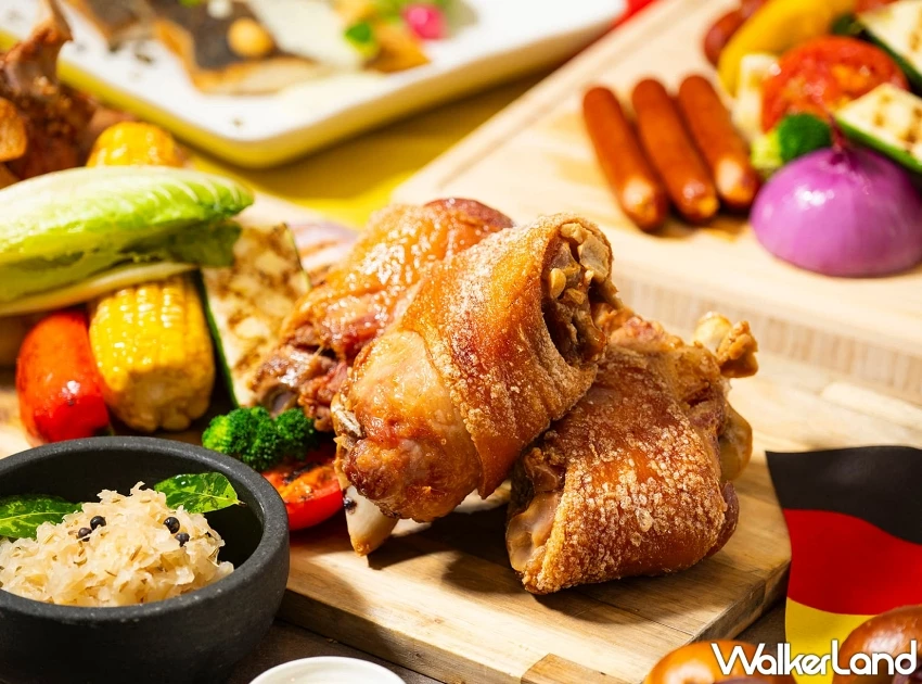 2025台北德國啤酒節美食嘉年華!遠東香格里拉遠東Cafe限時推出,炭烤德國豬腳 牛小排 吃到飽。