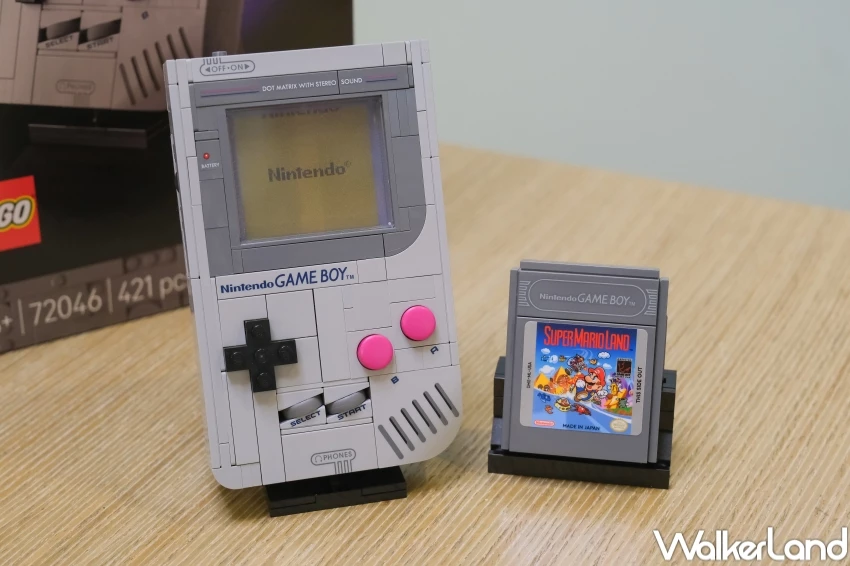 樂高Game Boy神還原！任天堂Game Boy神還原，薩爾達傳說 超級瑪利歐卡帶必收藏。