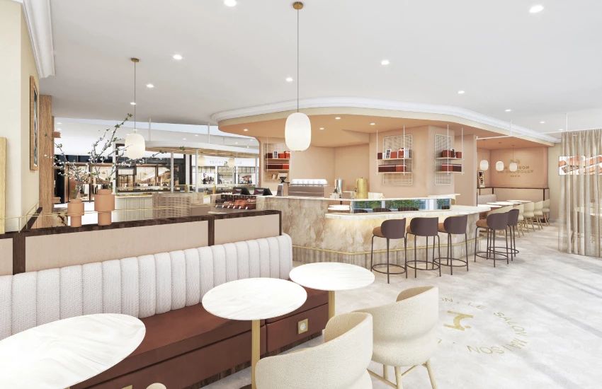 世界第一間法國頂級巧克力旗艦店在東京高輪開幕，推出鵝肝搭配巧克力的夢幻組合。