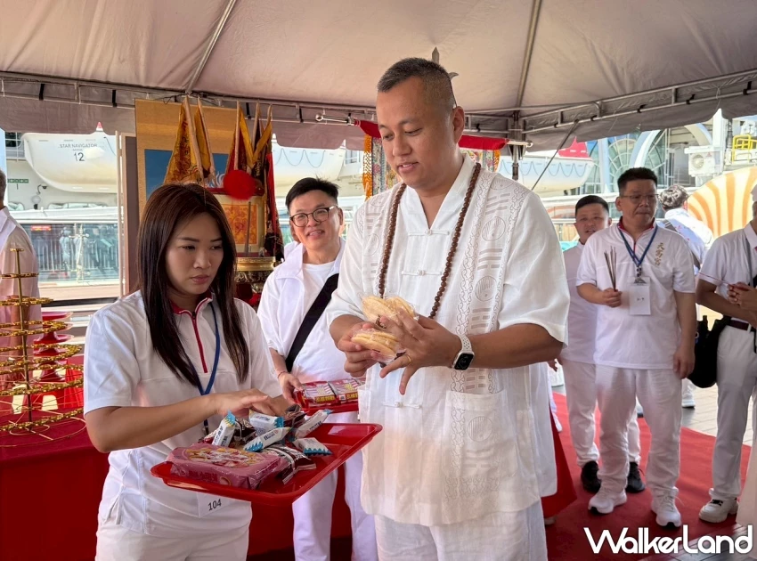 天富宮白龍王繞境2025全台巡禮啟動！麗星郵輪探索星號基隆港首航，為台灣信眾帶來平安祝福。