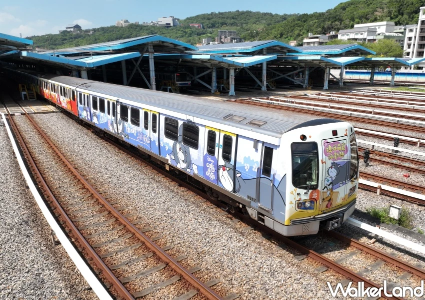 台北捷運迪士尼貓狗列車!拉環變魯斯佛、101忠狗爆萌,教你怎麼搭到。