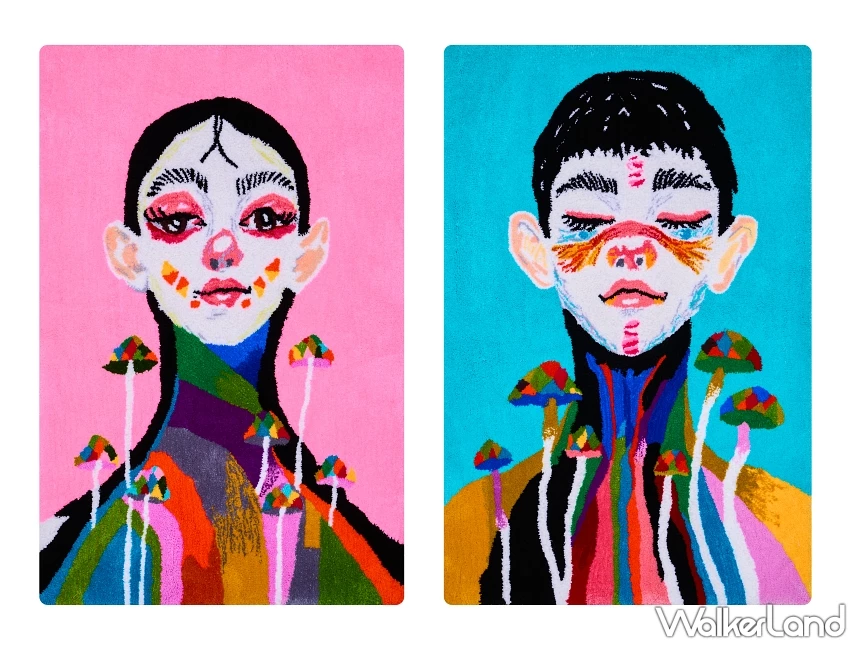 2025 ART TAIPEI焦點「雷沙・達岜斯」織出泰雅靈性之光,全台最大手工菱形地毯「祖靈之眼」震撼台北藝博會。 2025 ART TAIPEI焦點「雷沙・達岜斯」織出泰雅靈性之光,全台最大手工菱形地毯「祖靈之眼」震撼台北藝博會。