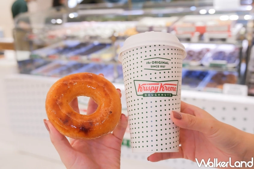 烤布蕾甜甜圈快閃16天!Krispy Kreme烤布蕾甜甜圈,加碼烤布蕾夾心貝開吃。 烤布蕾甜甜圈快閃16天!Krispy Kreme烤布蕾甜甜圈,加碼烤布蕾夾心貝開吃。