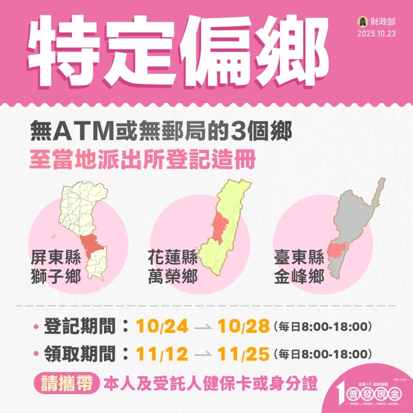 普發一萬懶人包！財政部普發一萬登記時間 怎麼領，普發一萬最快領取方式帶你看。