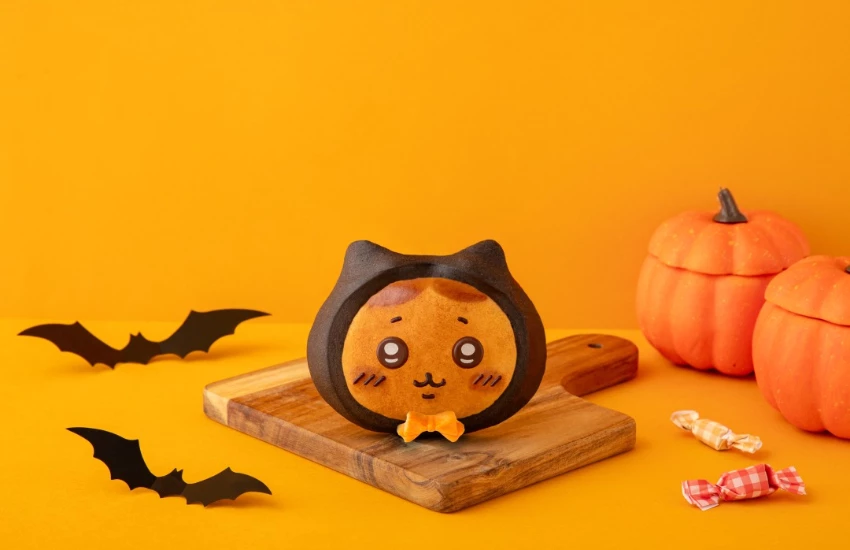 吉伊卡哇烘焙坊萬聖節限定登場,吉伊卡哇、小八貓、烏薩奇萬聖節造型麵包可愛到融化。 吉伊卡哇烘焙坊萬聖節限定登場,吉伊卡哇、小八貓、烏薩奇萬聖節造型麵包可愛到融化。