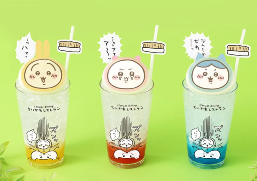 吉伊卡哇咖啡廳 討伐主題店 新開幕！東京咖啡廳推薦，那孩子煎餅、小八青椒鑲肉完美重現。