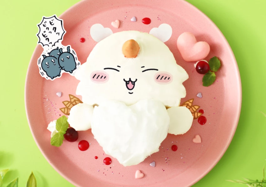 吉伊卡哇咖啡廳 討伐主題店 新開幕！東京咖啡廳推薦，那孩子煎餅、小八青椒鑲肉完美重現。