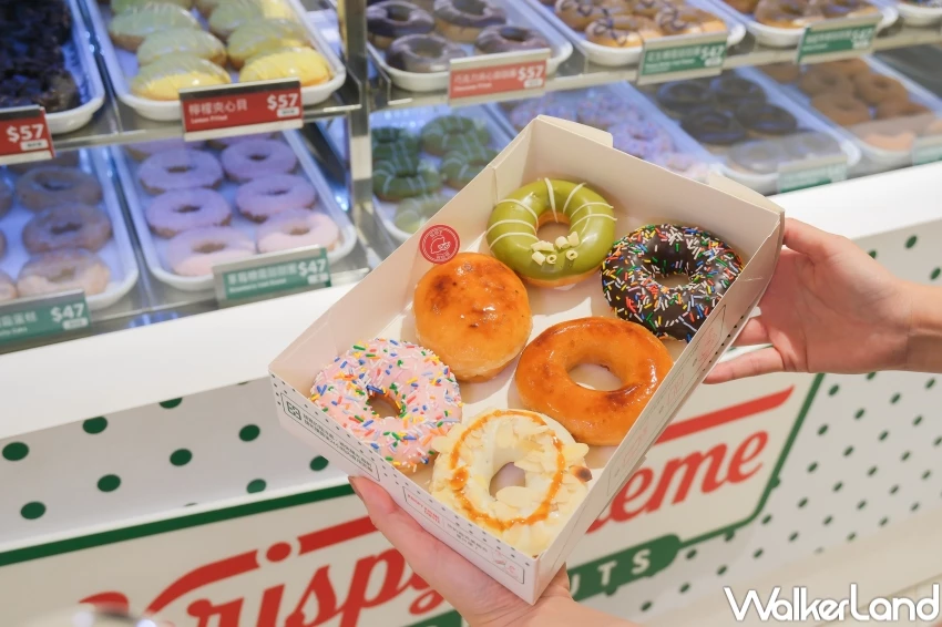 烤布蕾甜甜圈快閃16天!Krispy Kreme烤布蕾甜甜圈,加碼烤布蕾夾心貝開吃。 烤布蕾甜甜圈快閃16天!Krispy Kreme烤布蕾甜甜圈,加碼烤布蕾夾心貝開吃。