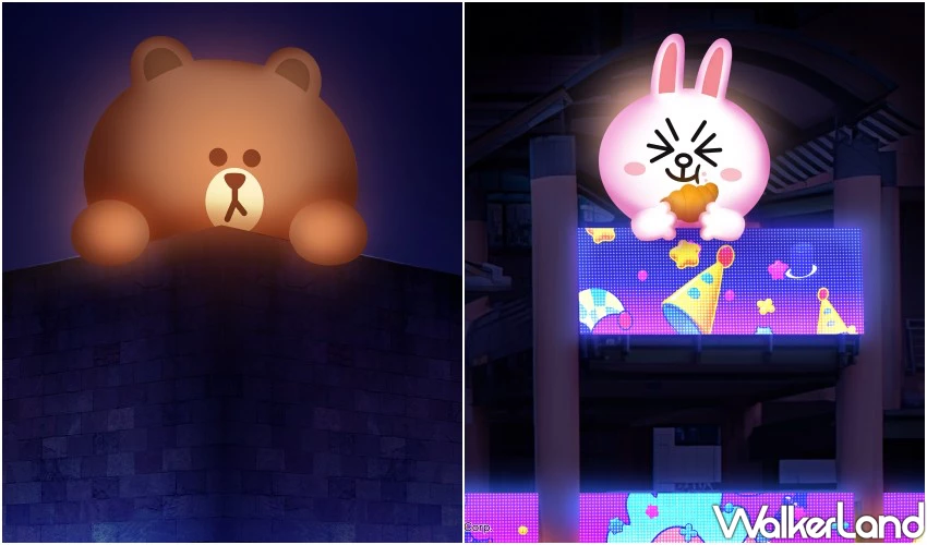 新北耶誕城是熊大！LINE FRIENDS馬戲嘉年華耶誕城，4大燈區亮點曝光。