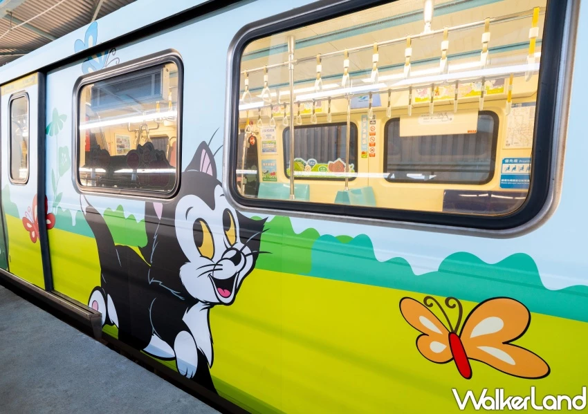 台北捷運迪士尼貓狗列車!拉環變魯斯佛、101忠狗爆萌,教你怎麼搭到。