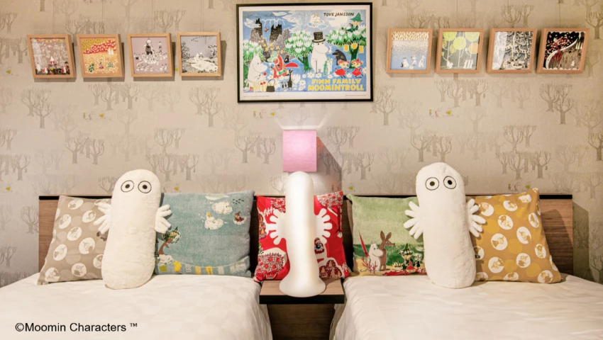 池袋陽光城王子飯店「嚕嚕米特別房」登場，專屬嚕嚕米客房和早餐，根本是粉絲的住宿夢幻企劃。
