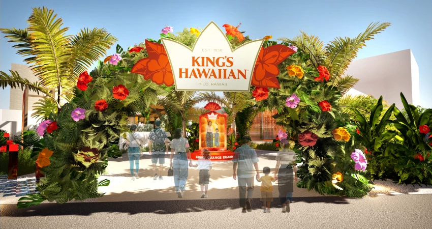 表參道變身夏威夷，美國No.1甜麵包品牌「KING'S HAWAIIAN」第一次快閃日本，期間限定把握機會。