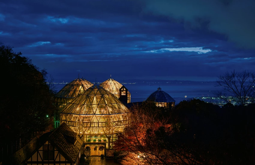 神戶最強聖誕市集！布引香草園海拔400公尺古城、纜車賞景和德國市集，夢幻氛圍直接封神。