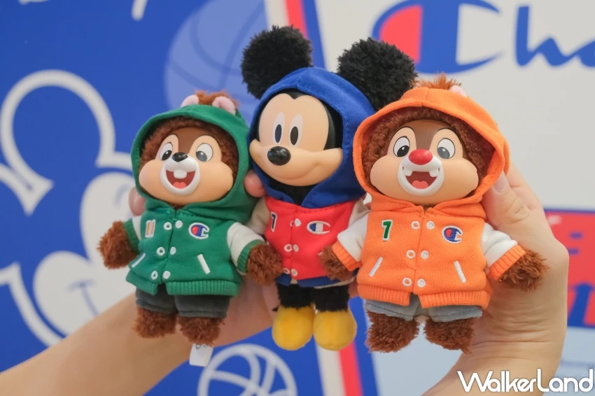 米奇控小七集點買爆！7-11聯名迪士尼Champion系列50款集點小物，奇奇蒂蒂吊飾必搶。