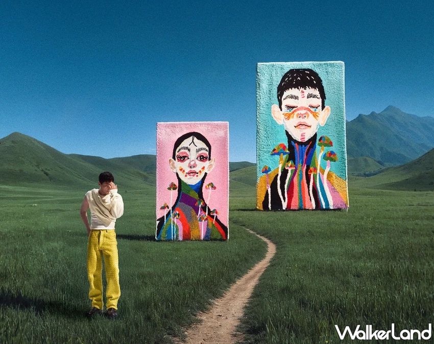 2025 ART TAIPEI焦點「雷沙・達岜斯」織出泰雅靈性之光,全台最大手工菱形地毯「祖靈之眼」震撼台北藝博會。 2025 ART TAIPEI焦點「雷沙・達岜斯」織出泰雅靈性之光,全台最大手工菱形地毯「祖靈之眼」震撼台北藝博會。