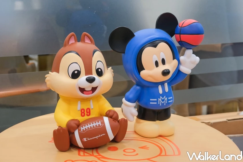 米奇控小七集點買爆！7-11聯名迪士尼Champion系列50款集點小物，奇奇蒂蒂吊飾必搶。