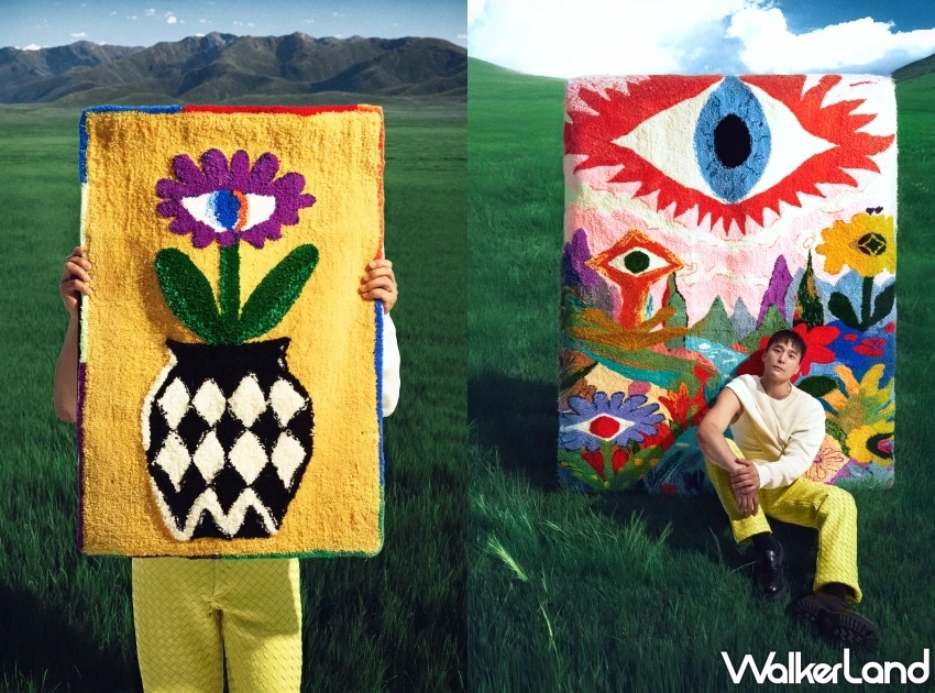 2025 ART TAIPEI焦點「雷沙・達岜斯」織出泰雅靈性之光,全台最大手工菱形地毯「祖靈之眼」震撼台北藝博會。 2025 ART TAIPEI焦點「雷沙・達岜斯」織出泰雅靈性之光,全台最大手工菱形地毯「祖靈之眼」震撼台北藝博會。