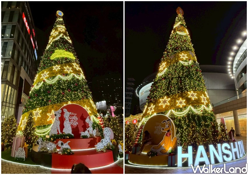 迪士尼萌寵聖誕樹試燈！漢神巨蛋妙妙貓領軍聖誕打卡，50元加購周邊。