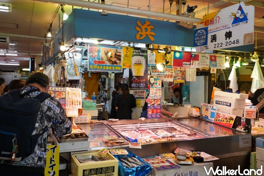 仙台早餐推薦！浜伸渡邊商店 現選現吃鮮美海鮮，親切老闆娘會說中文