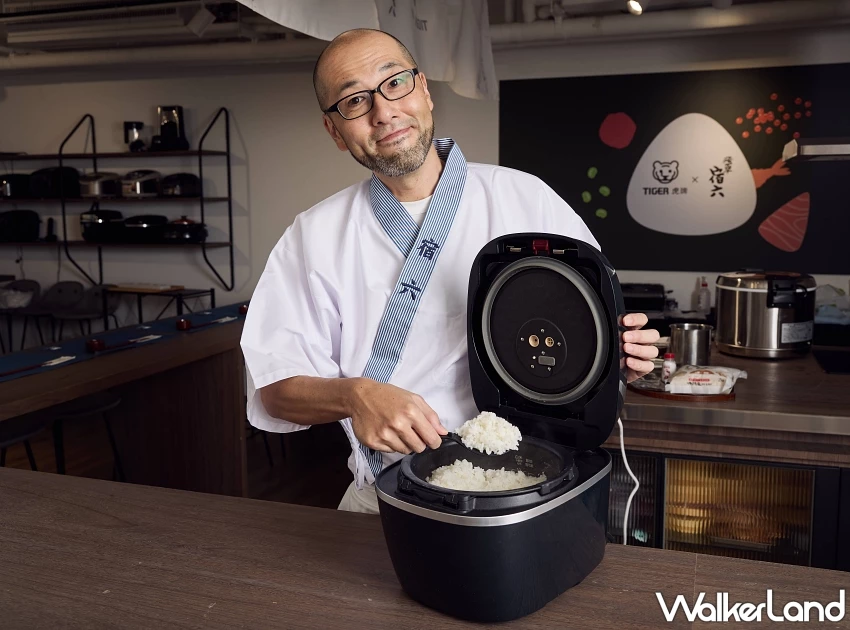 東京最古老飯糰「淺草宿六」主廚快閃來台！日本虎牌限時7天推出巡迴廚藝教室。