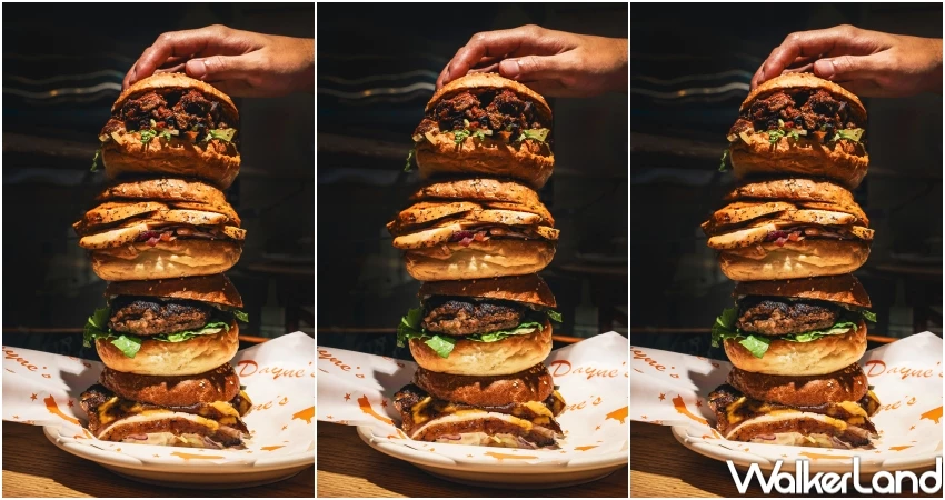 漢堡控朝聖！Dayne’s 漢堡嘉年華5款燒烤漢堡，平日限定「牛舌漢堡排堡」必吃。