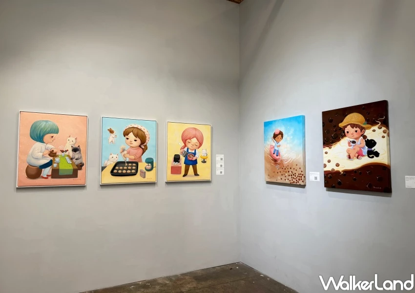 華山展覽免費入場!華山全新個展2大童話風系列,芒果冰 檸檬塔甜點森林。