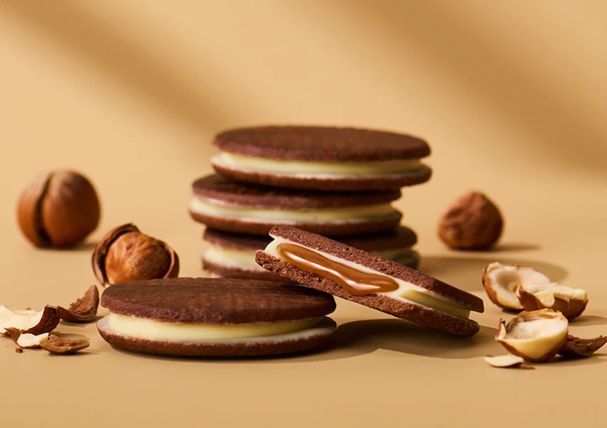 羽田機場必買伴手禮!N.Y.C. SAND 東京車站也有,冬季限定 榛果可可焦糖夾心 必吃。 羽田機場必買伴手禮!N.Y.C. SAND 東京車站也有,冬季限定 榛果可可焦糖夾心 必吃。