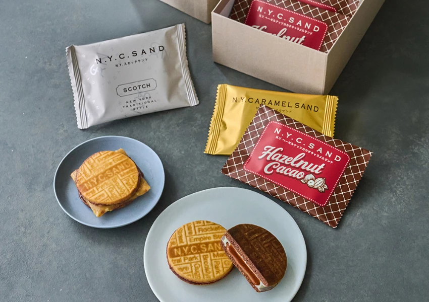 羽田機場必買伴手禮!N.Y.C. SAND 東京車站也有,冬季限定 榛果可可焦糖夾心 必吃。 羽田機場必買伴手禮!N.Y.C. SAND 東京車站也有,冬季限定 榛果可可焦糖夾心 必吃。