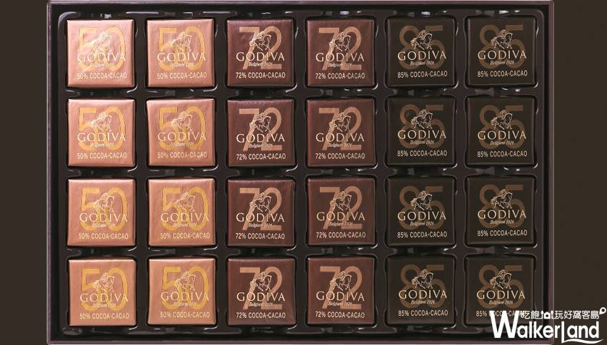 GODIVA「黑巧克力片裝禮盒」