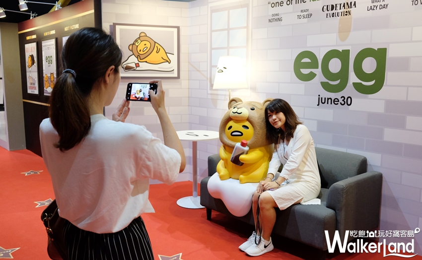 蛋黃哥懶得進化史 / WalkerLand窩客島提供 蛋黃哥懶得進化史 / WalkerLand窩客島提供