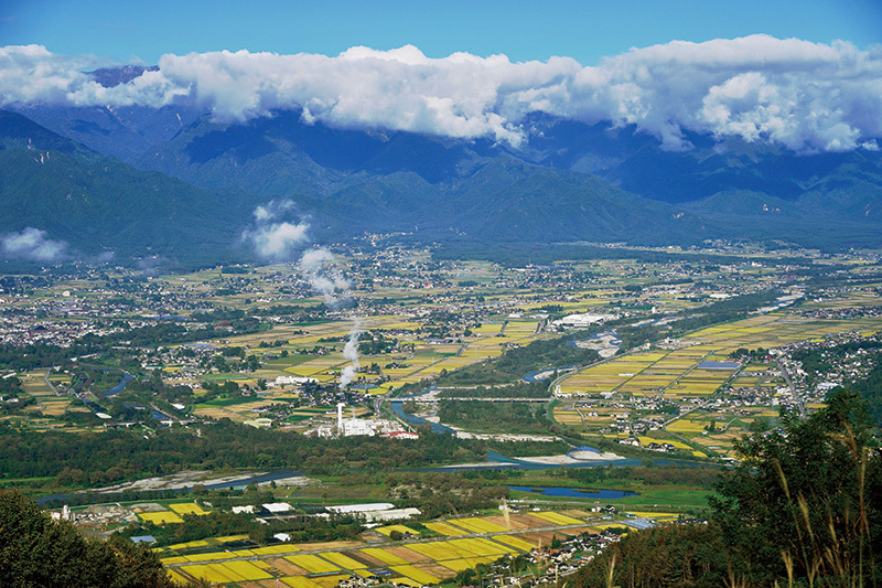長峰山山頂展望台